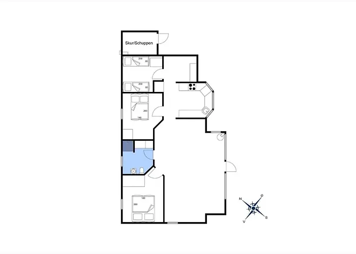 Casa vacanze 523-hvide-sande-riskrogvej-50 *